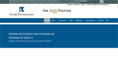 Desktop Screenshot of intero-technologies.de