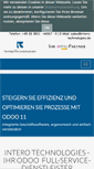 Mobile Screenshot of intero-technologies.de